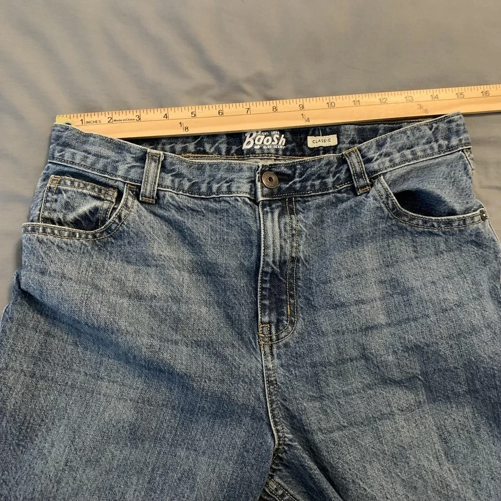 OshKosh B'gosh‎ Jeans Boys 14 Husky Blue Medium Wash Classic Straight Denim